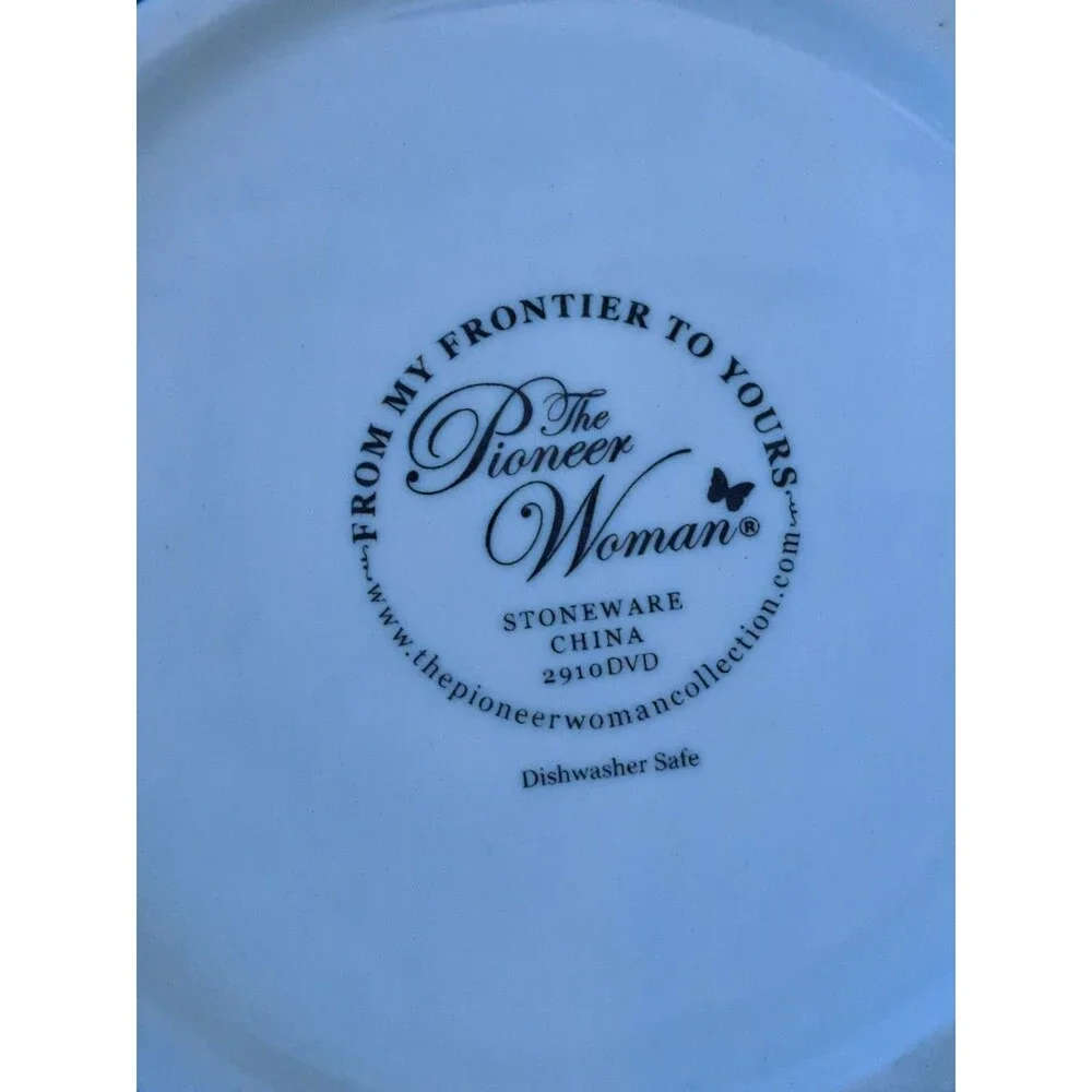 Pioneer Woman Spring Bouquet Spoon Rest Blue Floral MAKE LIFE DELICIOUS 2018